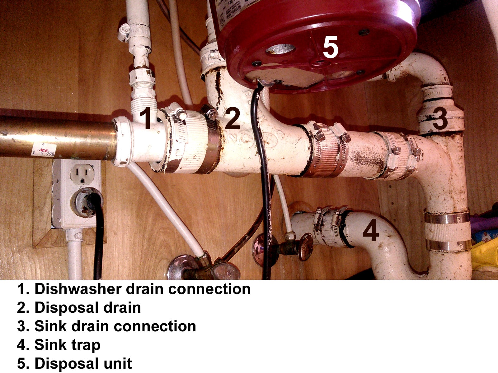 Kitchen Sink Drain Dishwasher Connection - Kitchen Sink P Trap With ...