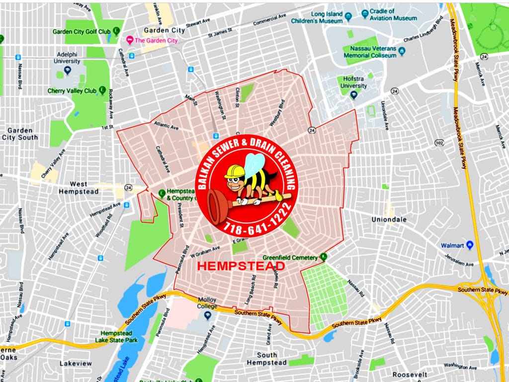 professional sewer cleaning in Hempstead