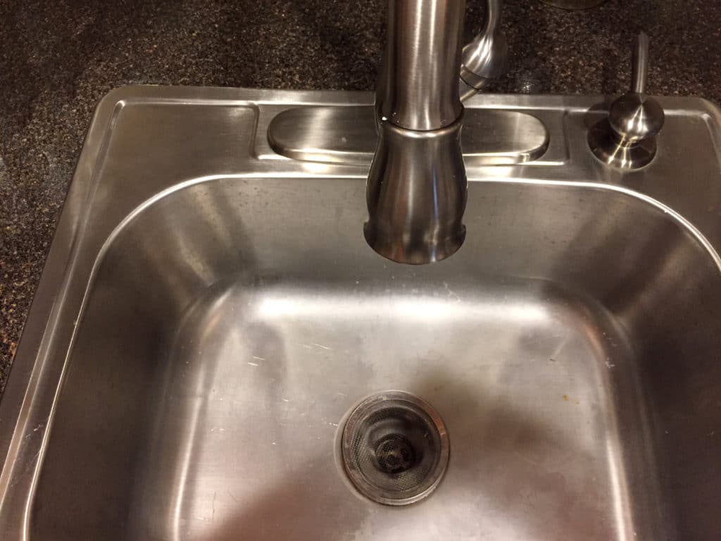 stainless steel sink