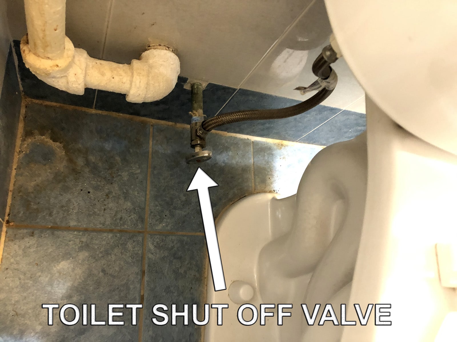 toilet shut off valve